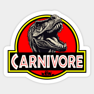 Jurassic T-Rex Dinosaur Carnivore Sticker